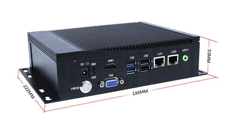 GA-B1902 无风扇工控整机(图3) GA-B1902 无风扇工控整机(图3)