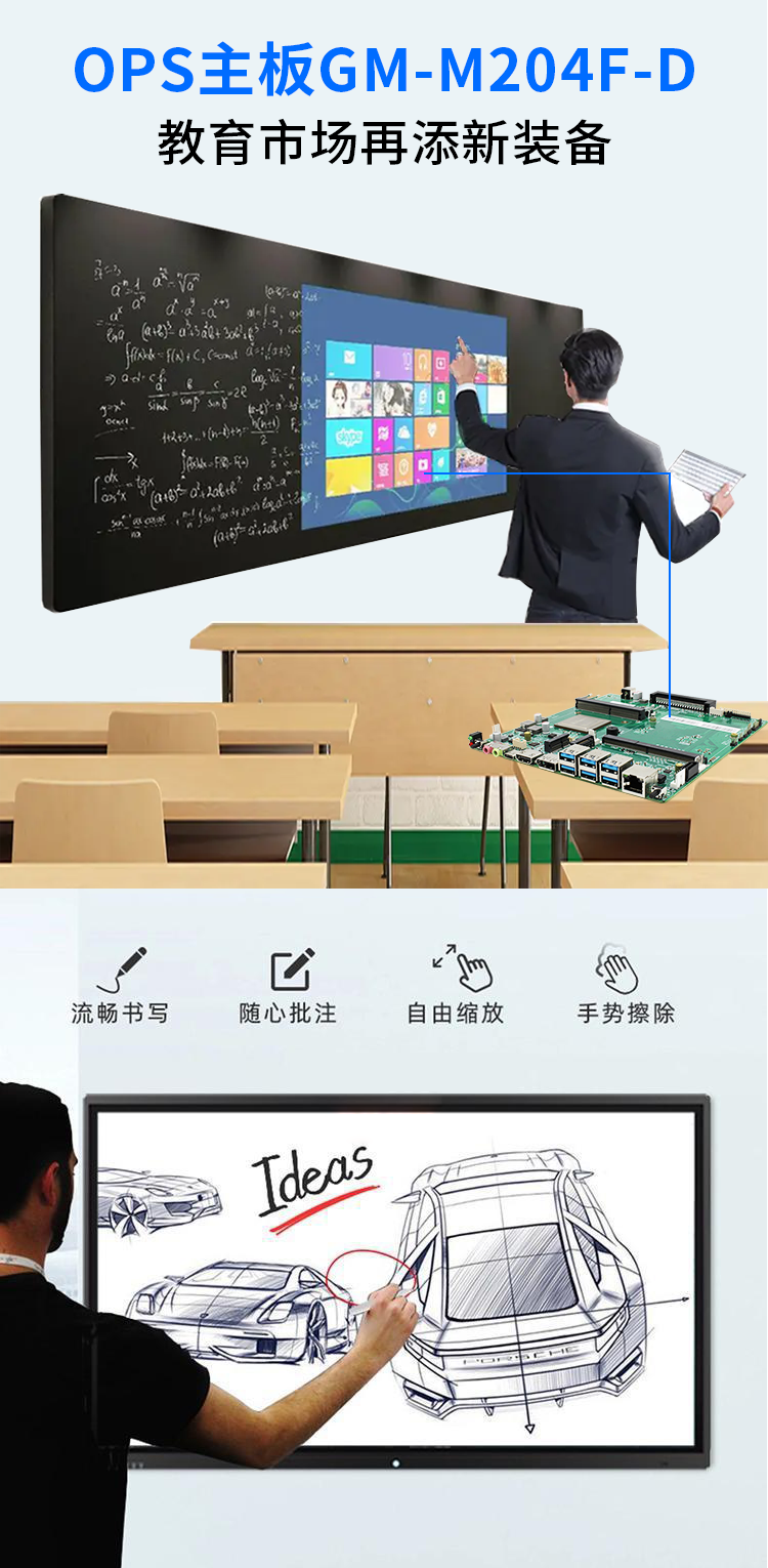 【高能计算机新品发布】星亿D2000国产OPS主板，让教育设备智慧融合！(图1)