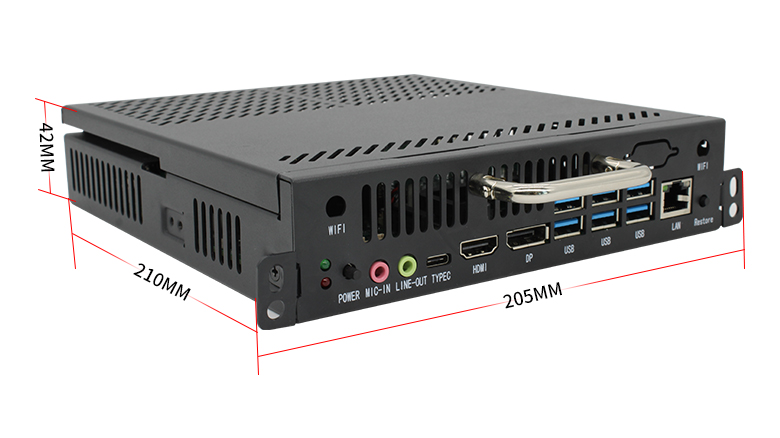 星亿D2000教学一体机OPS插拔式电脑(图3) 星亿D2000教学一体机OPS插拔式电脑(图3)