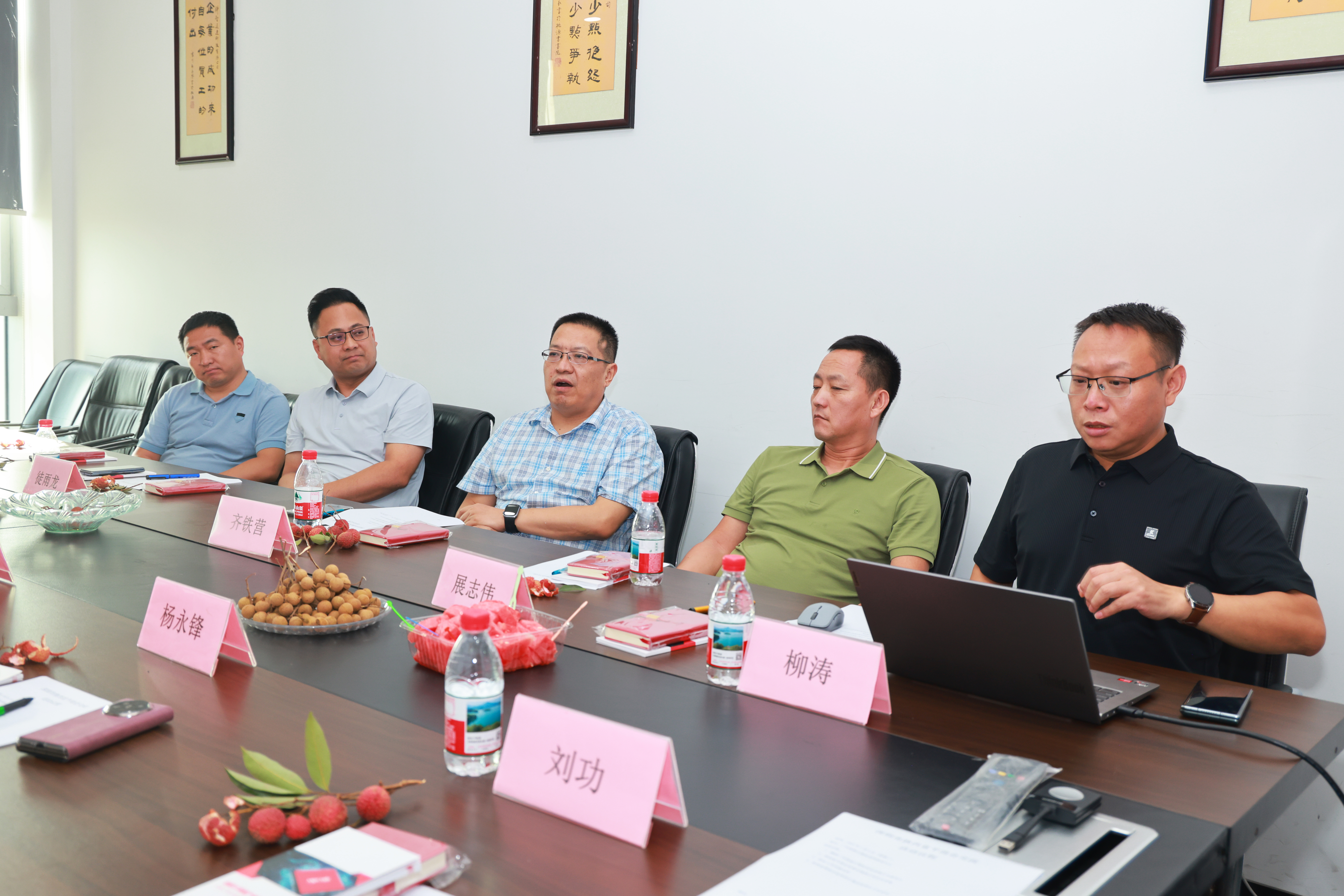 【热血汇聚】深圳富平商会莅临高能计算机参观交流(图2)