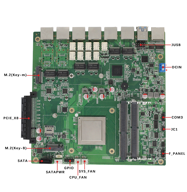 【新品】搭载星亿D2000八核全新处理器的国产化网络安全主板正式开售(图2)
